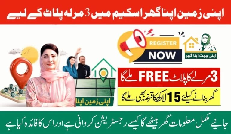 Punjab Govt Offers 3 Marla Plot Worth Rs. 25 Lakh – Apply Before Deadline Latest Update 2025