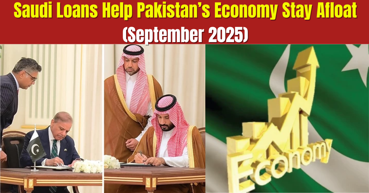 Saudi Loans Help Pakistan Economy Stay Afloat